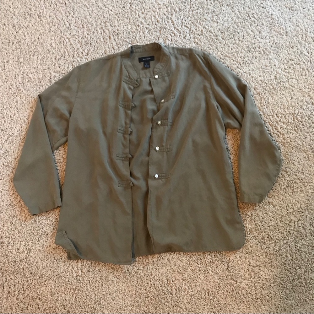 Silk house 100% silk layering piece